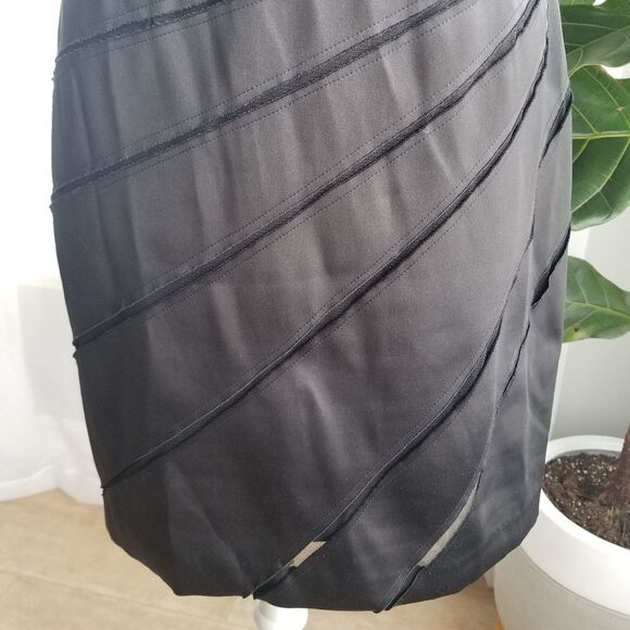 Leslie Fay layered abstract evening dress size 10 - Picture 7 of 13